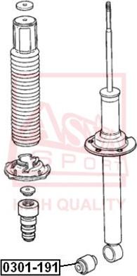 ASVA 0301-191 - Supporto, Braccio oscillante autozon.pro