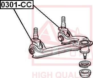 ASVA 0301-CC - Supporto, Braccio oscillante autozon.pro