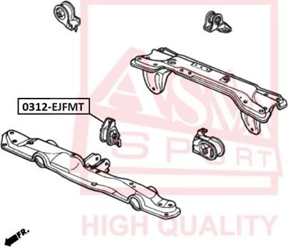 ASVA 0312-EJFMT - Sospensione, Motore autozon.pro