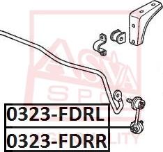 ASVA 0323-FDRR - Asta / Puntone, Stabilizzatore autozon.pro