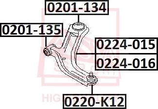 ASVA 0220-K12 - Giunto di supporto / guida autozon.pro