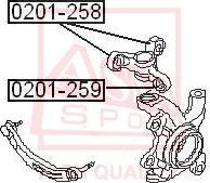 ASVA 0201-259 - Supporto, Braccio oscillante autozon.pro