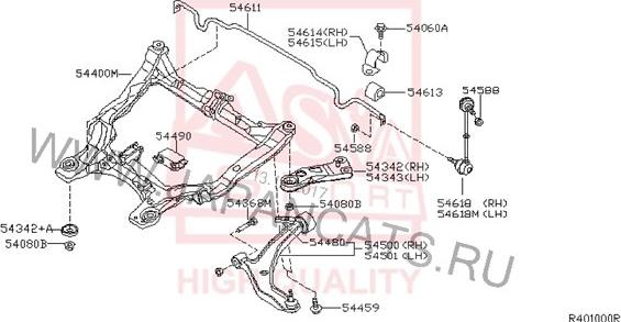 ASVA 0220-V35RU - Giunto di supporto / guida autozon.pro