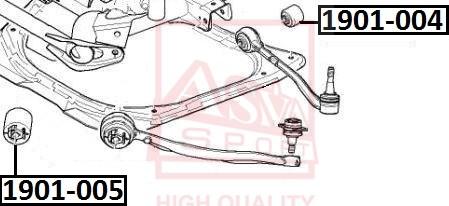 ASVA 1901-005 - Supporto, Braccio oscillante autozon.pro