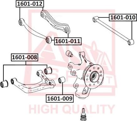 ASVA 1601-011 - Supporto, Braccio oscillante autozon.pro