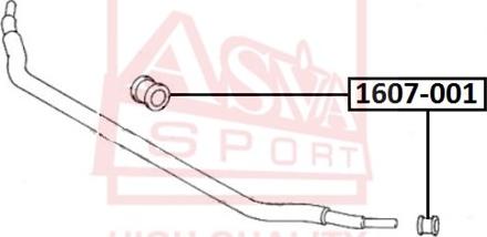 ASVA 1607-001 - Bronzina cuscinetto, Barra stabilizzatrice autozon.pro