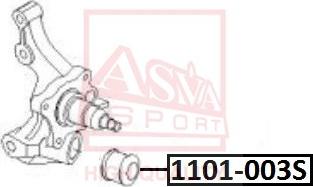 ASVA 1101-003S - Supporto, Braccio oscillante autozon.pro