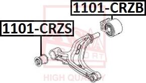 ASVA 1101-CRZB - Supporto, Braccio oscillante autozon.pro