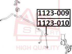 ASVA 1123-009 - Asta / Puntone, Stabilizzatore autozon.pro