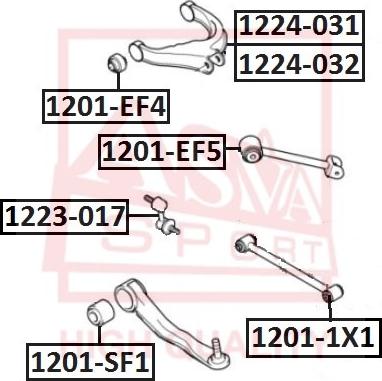 ASVA 1201-SF1 - Supporto, Braccio oscillante autozon.pro