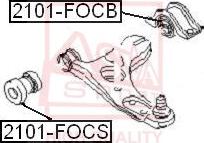 ASVA 2101-FOCB - Supporto, Braccio oscillante autozon.pro