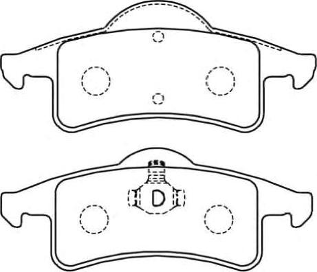 ASVA AKD-5936 - Kit pastiglie freno, Freno a disco autozon.pro