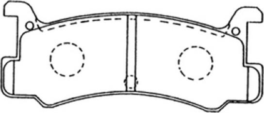 ASVA AKD-6353 - Kit pastiglie freno, Freno a disco autozon.pro