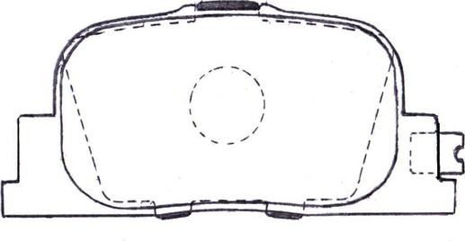 ASVA AKD-0510 - Kit pastiglie freno, Freno a disco autozon.pro