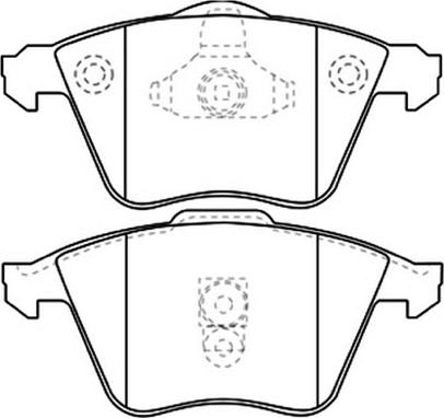 Valeo 597478 - Kit pastiglie freno, Freno a disco autozon.pro