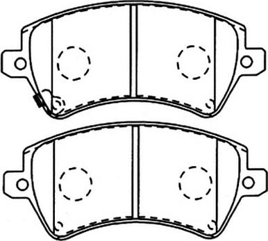 HELLA T3120 - Kit pastiglie freno, Freno a disco autozon.pro