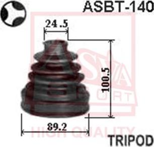 ASVA ASBT-140 - Cuffia, Semiasse autozon.pro