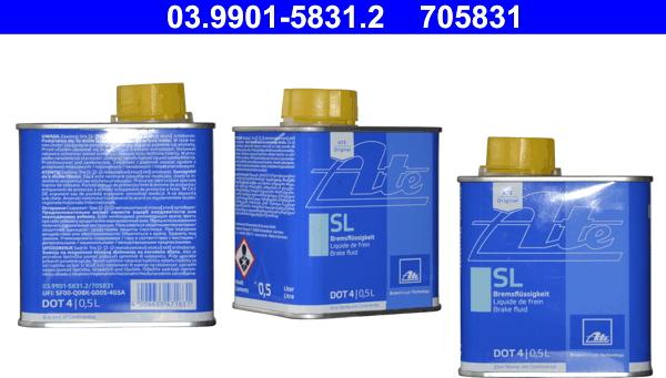 ATE 03.9901-5831.2 - Liquido freni autozon.pro