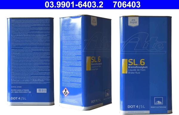 ATE 03.9901-6403.2 - Liquido freni autozon.pro