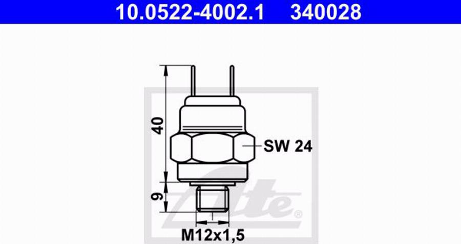 ATE 03.7750-2232.4 - Servofreno autozon.pro