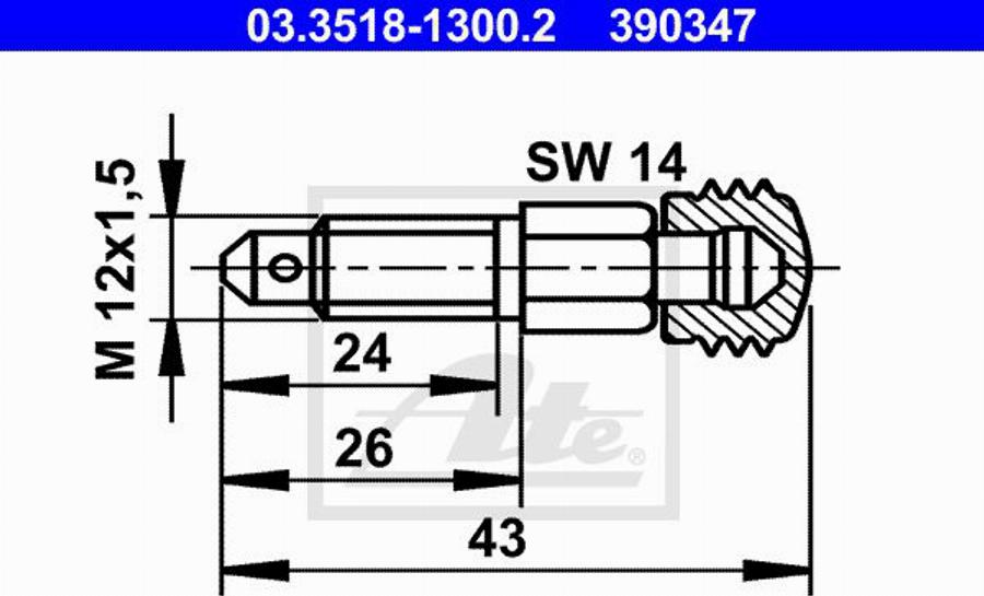 ATE 11.9601-9721.2 - Pinza freno autozon.pro