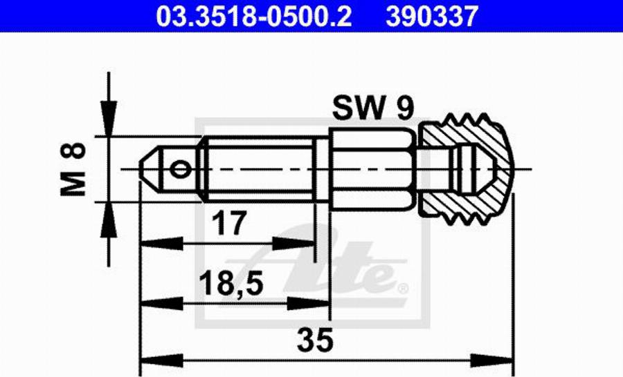 ATE 11.9601-2603.2 - Pinza freno autozon.pro