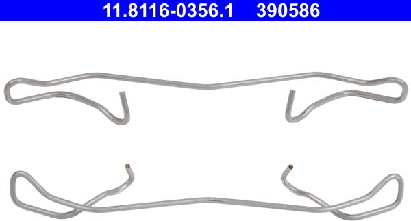 ATE 11.8116-0356.1 - Molla, Pinza freno autozon.pro