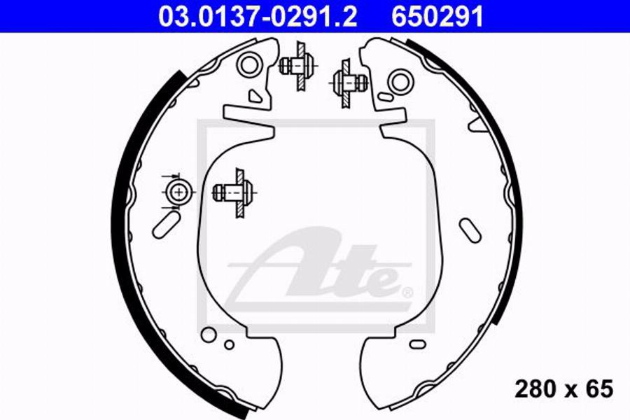 ATE 13.0441-3505.2 - Kit riparazione, Pinza freno autozon.pro