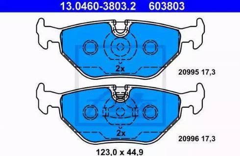 Alpha Brakes HKT-BM-006 - Kit pastiglie freno, Freno a disco autozon.pro