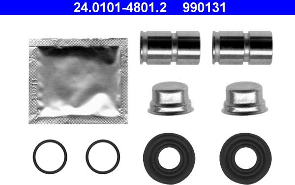 ATE 24.0101-4801.2 - Kit accessori, Pinza freno autozon.pro