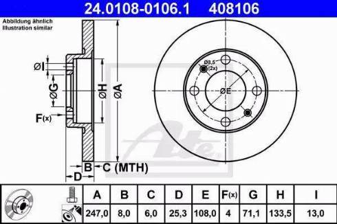 Alpha Brakes HTT-PE-001 - Discofreno autozon.pro