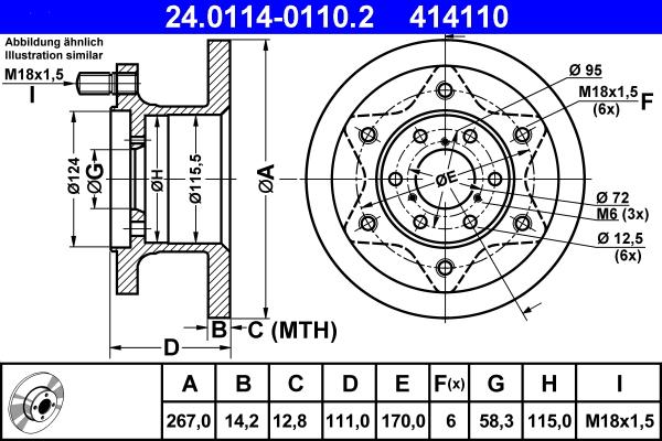 ATE 24.0114-0110.2 - Discofreno autozon.pro