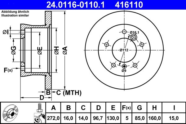 HELLA 8DD 355 104-371 - Discofreno autozon.pro