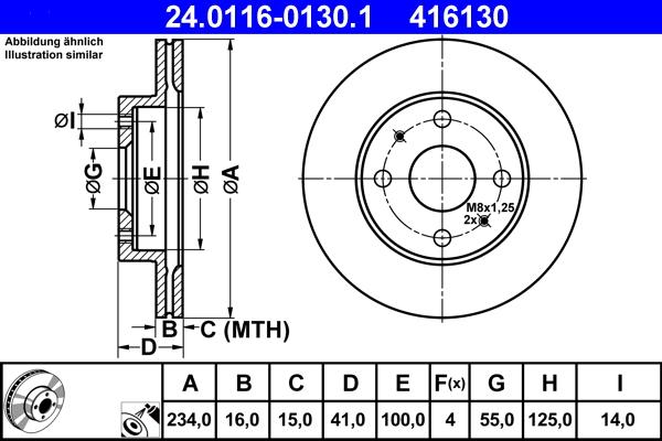 ATE 24.0116-0130.1 - Discofreno autozon.pro