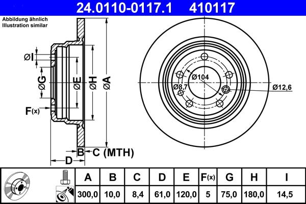 ATE 24.0110-0117.1 - Discofreno autozon.pro