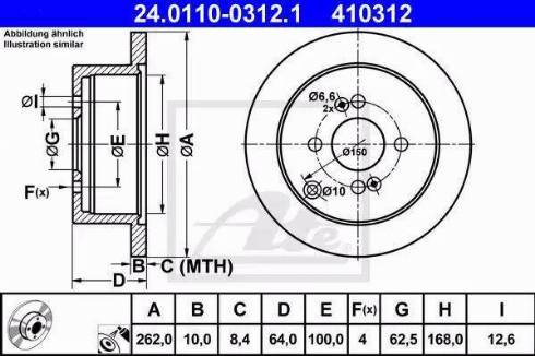 RIDER RD.2625DF4803 - Discofreno autozon.pro