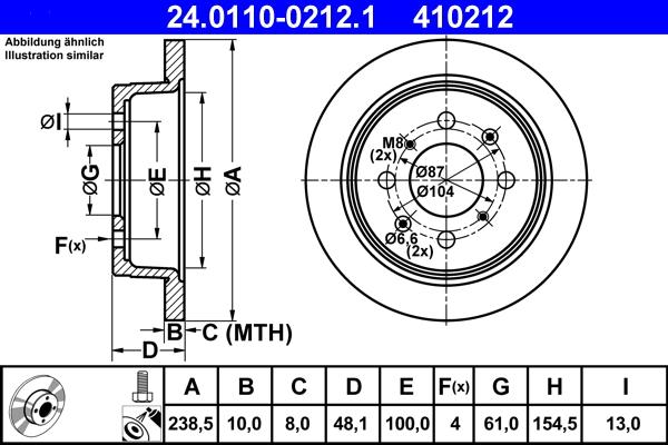 ATE 24.0110-0212.1 - Discofreno autozon.pro