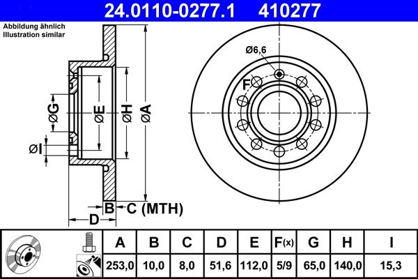 ATE 24.0110-0277.1 - Discofreno autozon.pro