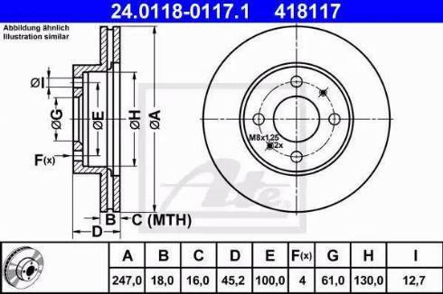 Alpha Brakes HTP-NS-072 - Discofreno autozon.pro