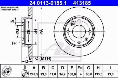 Alpha Brakes HTP-PE-004 - Discofreno autozon.pro