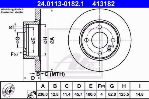 Alpha Brakes HTP-SK-003 - Discofreno autozon.pro