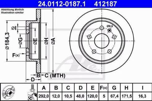 Alpha Brakes HTT-PL-021 - Discofreno autozon.pro