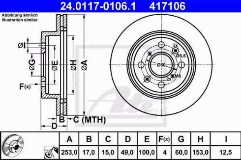 Alpha Brakes HTP-SU-018 - Discofreno autozon.pro