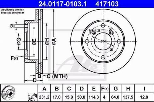 Alpha Brakes HTP-SU-006 - Discofreno autozon.pro