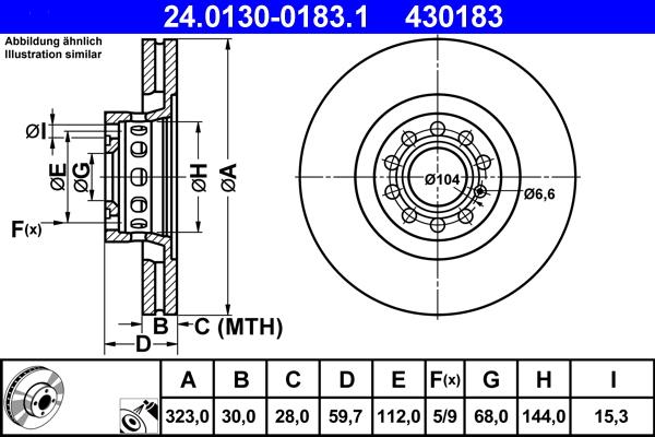 ATE 24.0130-0183.1 - Discofreno autozon.pro