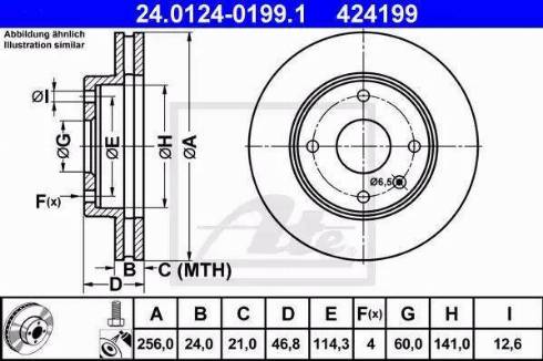 Alpha Brakes HTP-DW-013 - Discofreno autozon.pro