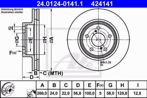 Alpha Brakes HTP-SB-006 - Discofreno autozon.pro