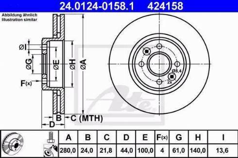 Alpha Brakes HTP-RE-011 - Discofreno autozon.pro