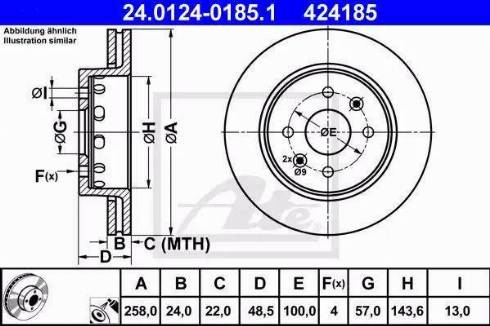 Alpha Brakes HTP-KA-314 - Discofreno autozon.pro