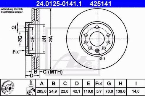 Alpha Brakes HTP-PL-032 - Discofreno autozon.pro